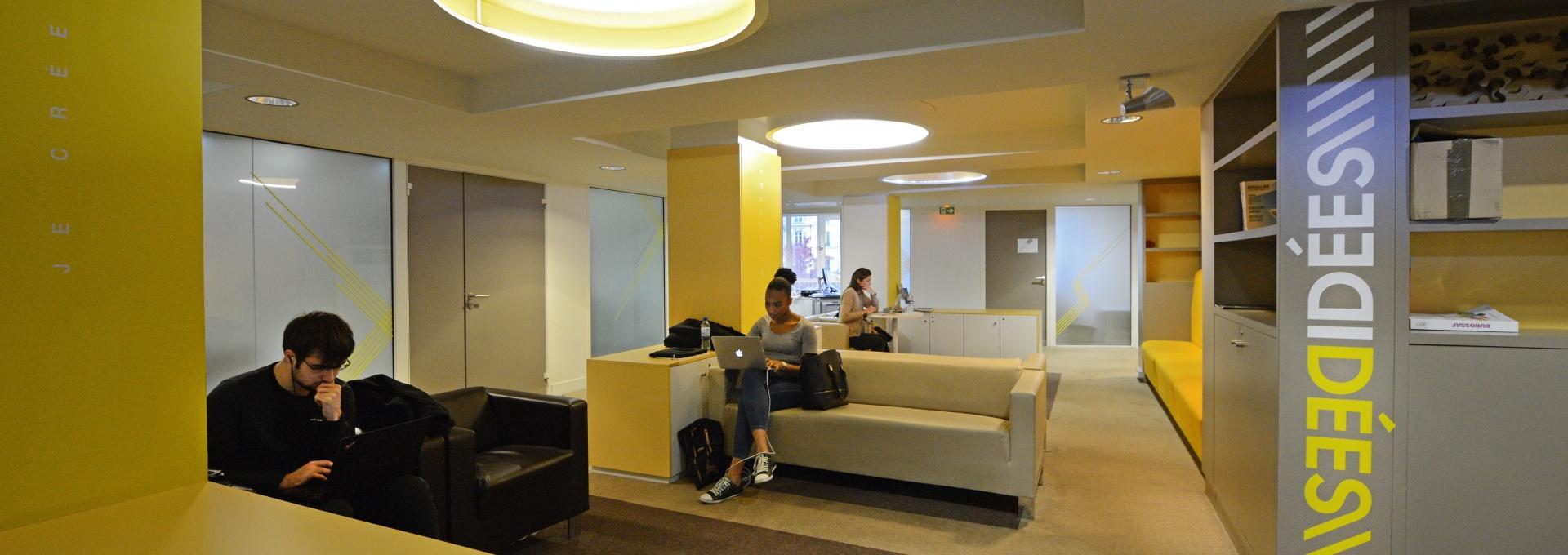 Espace de travail pour créateurs d'entreprises